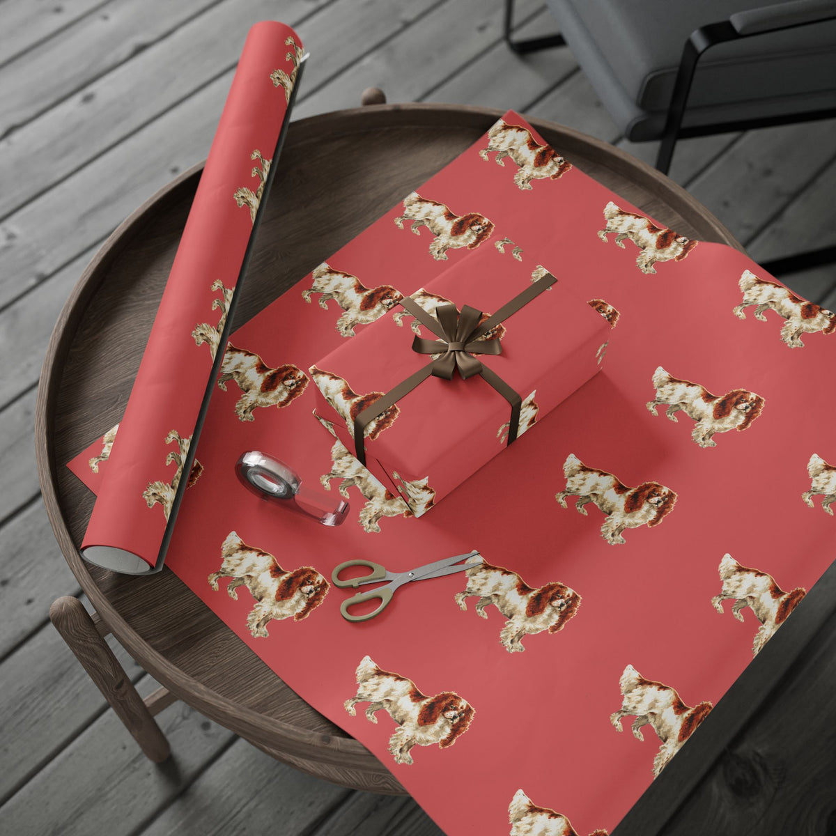 Cavalier King Charles Spaniel Wrapping Paper