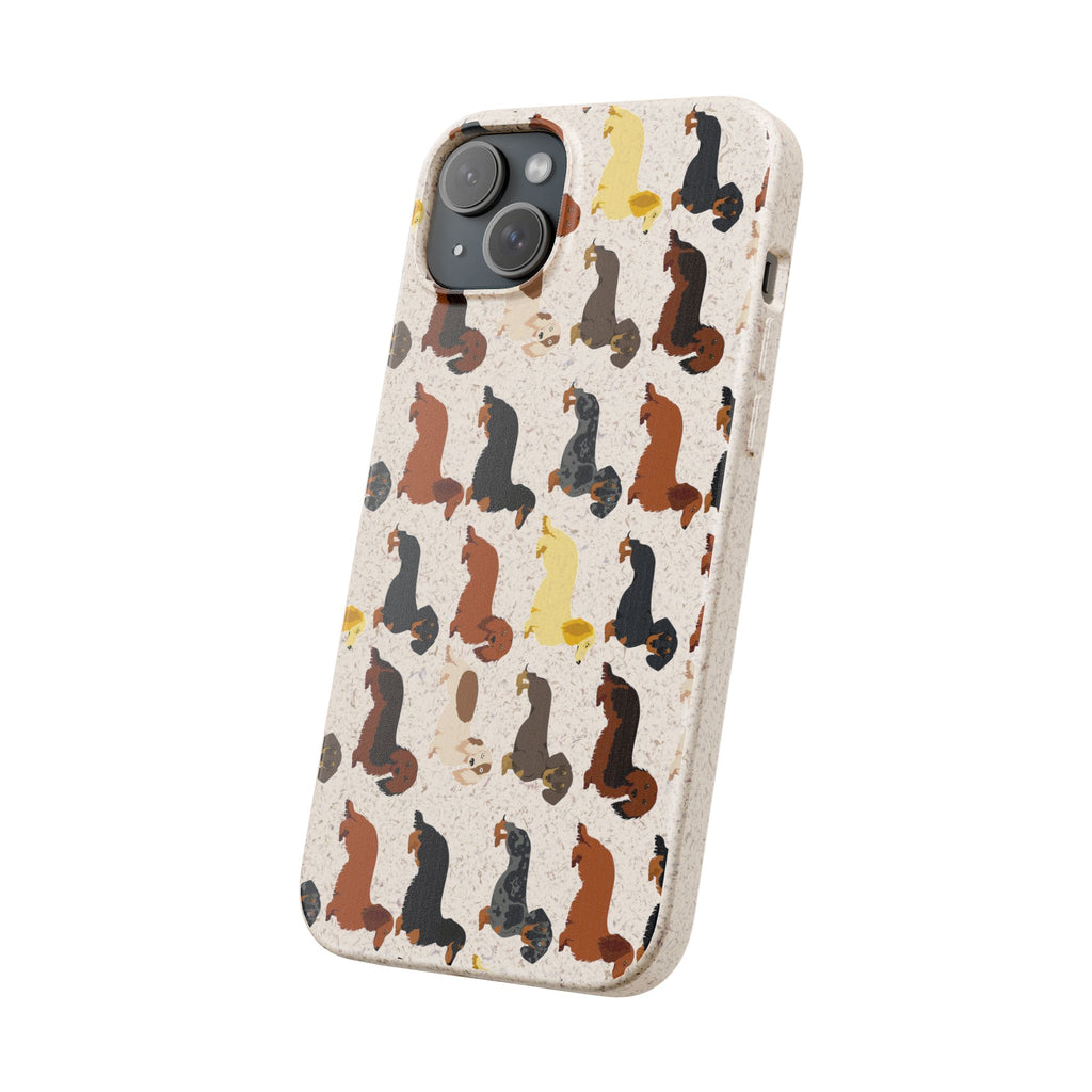 Dapper Dachshund Biodegradable Case