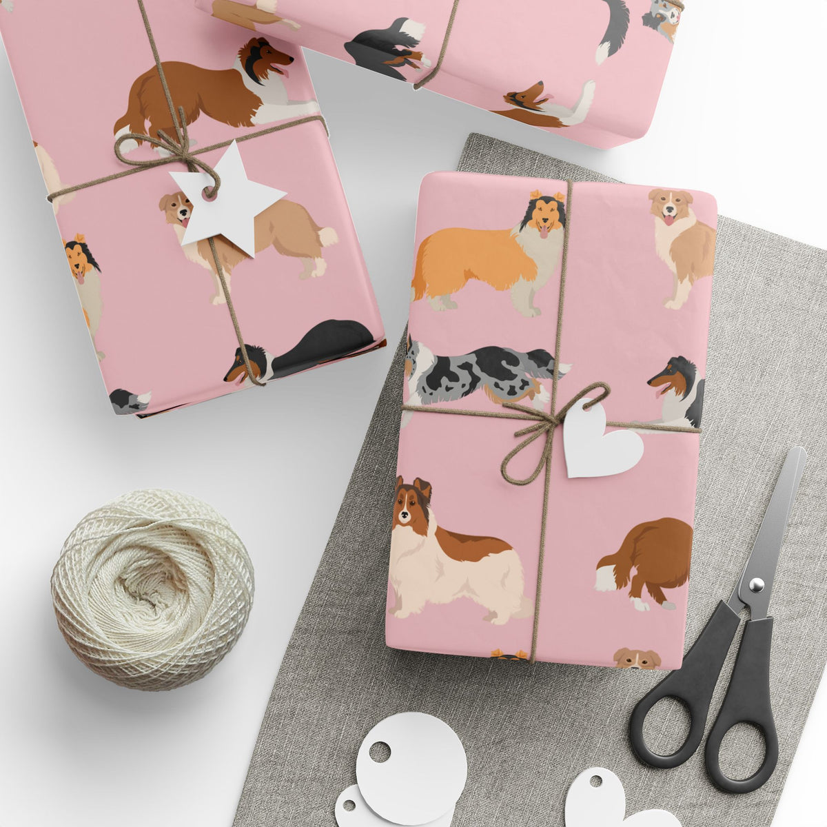 Rough Collie / Sheltie Wrapping Paper