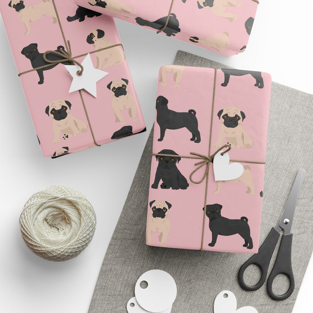 Pug Wrapping Paper