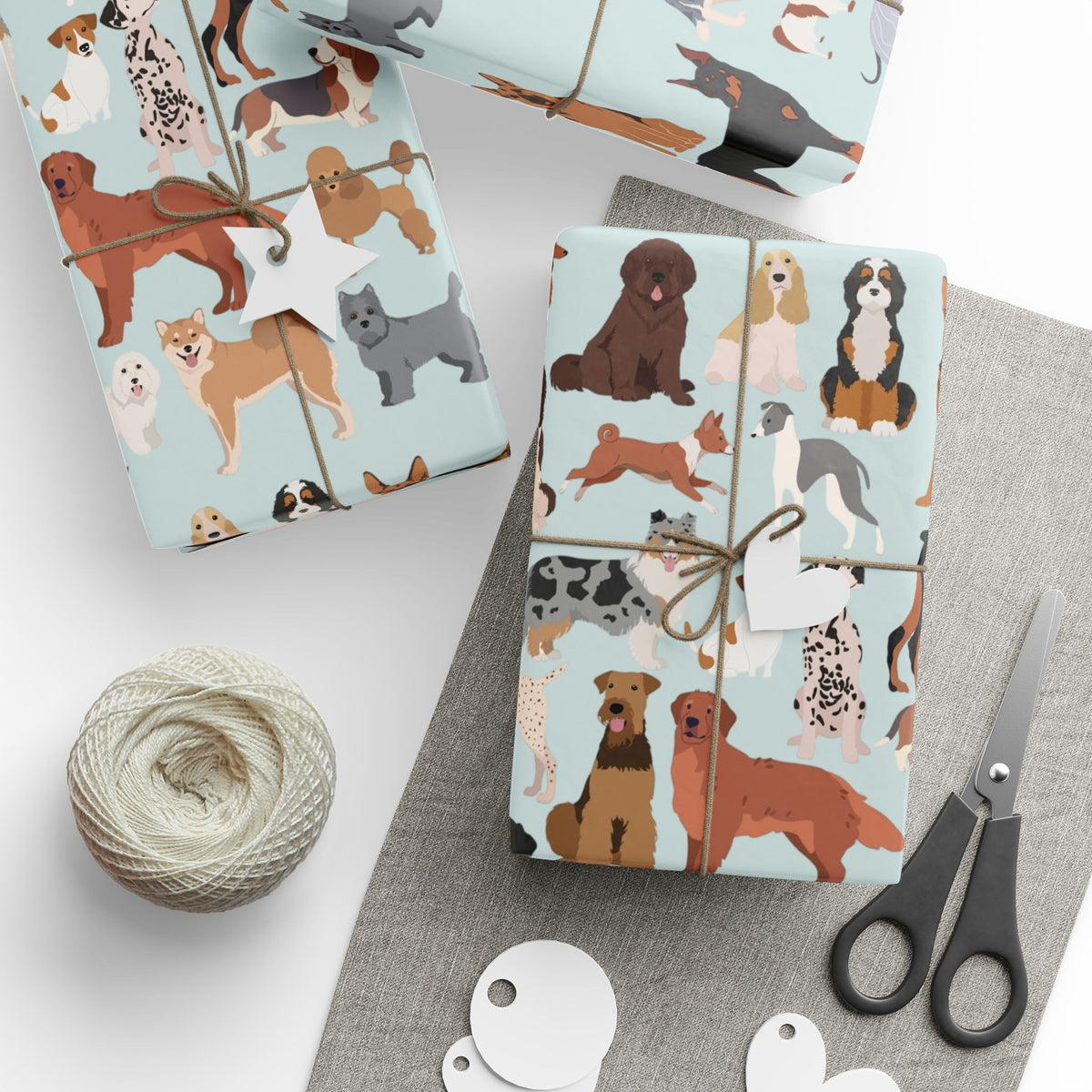 Dog Days Wrapping Paper