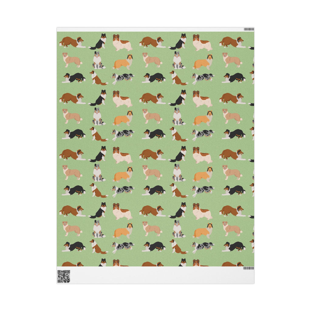 Rough Collie / Sheltie Wrapping Paper