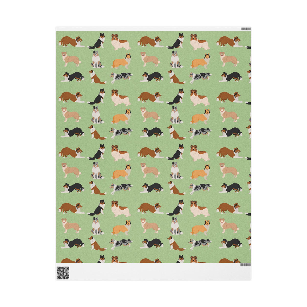 Rough Collie / Sheltie Wrapping Paper