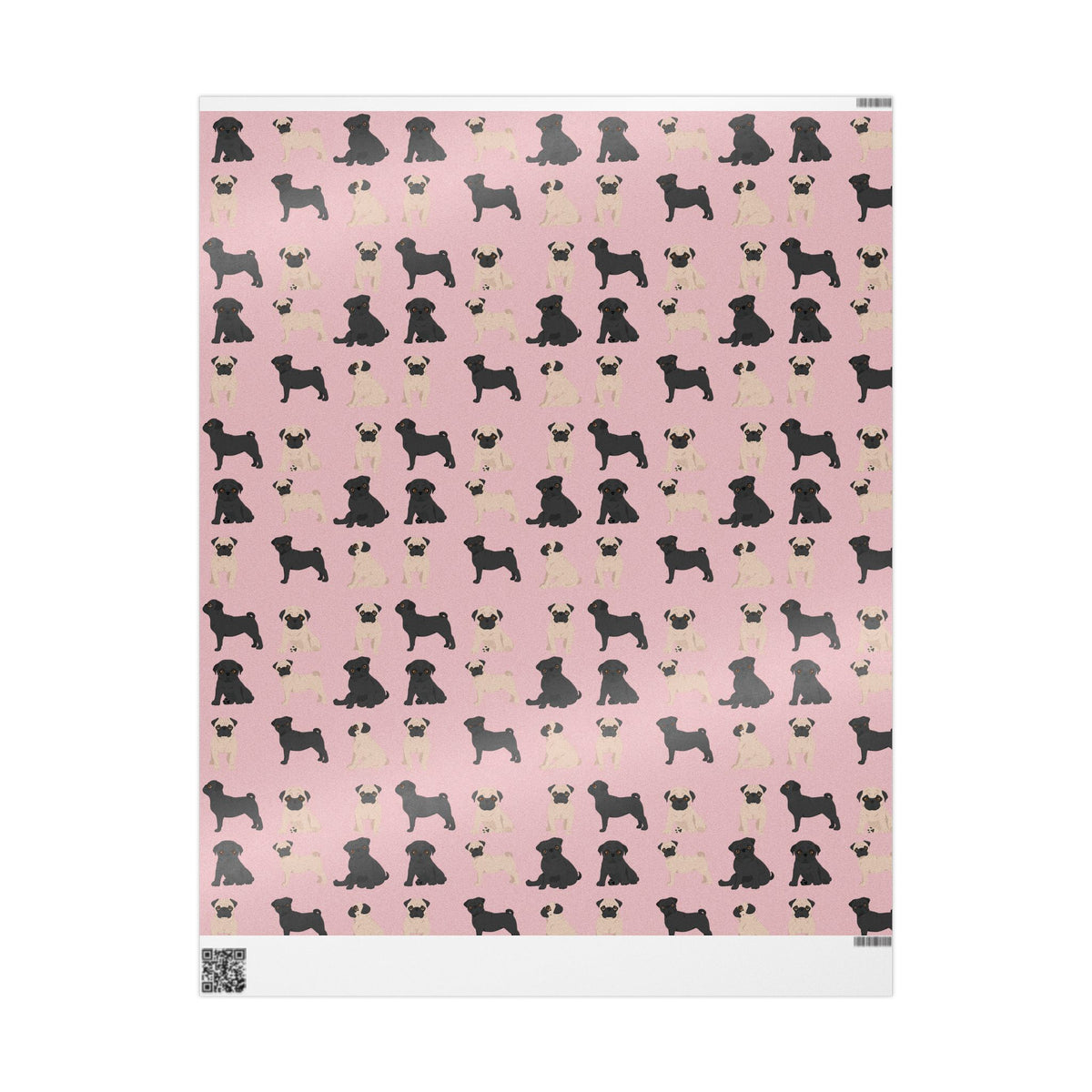 Pug Wrapping Paper