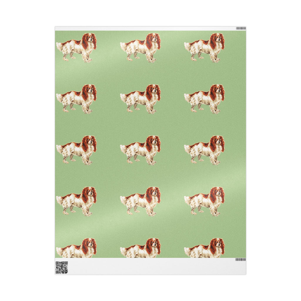 Cavalier King Charles Spaniel Wrapping Paper