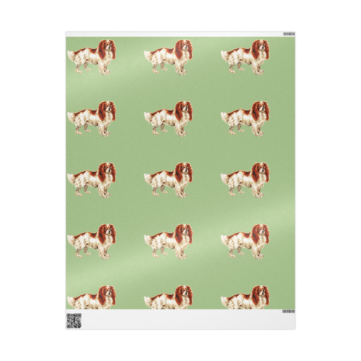 Cavalier King Charles Spaniel Wrapping Paper