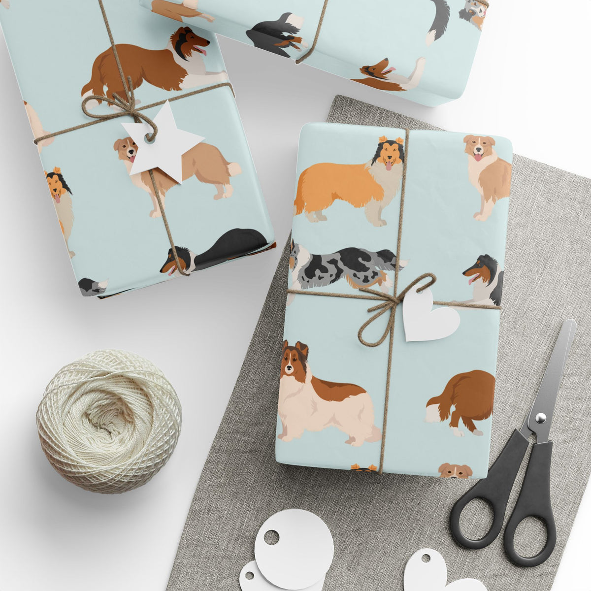 Rough Collie / Sheltie Wrapping Paper