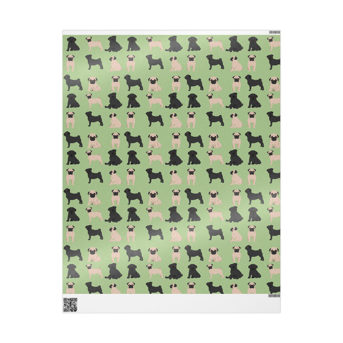 Pug Wrapping Paper