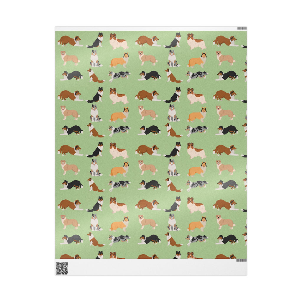 Rough Collie / Sheltie Wrapping Paper