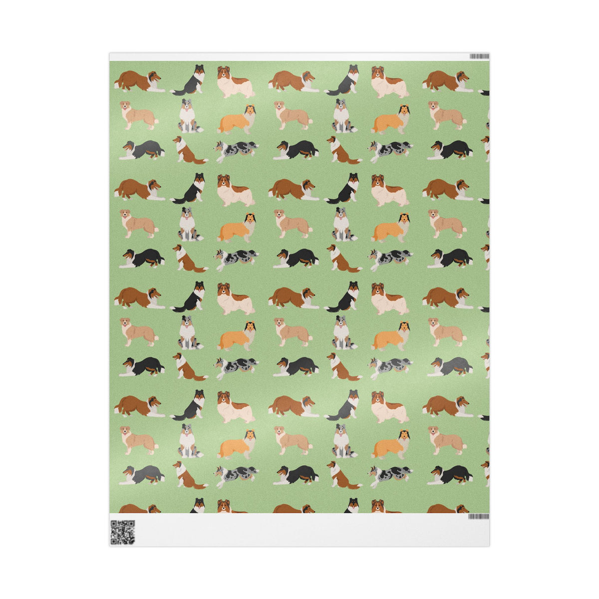Rough Collie / Sheltie Wrapping Paper