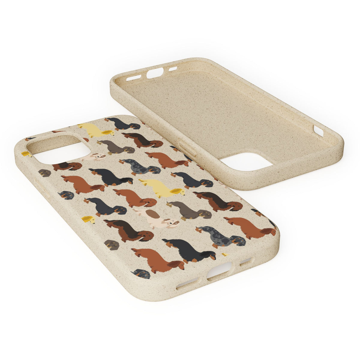 Dapper Dachshund Biodegradable Case