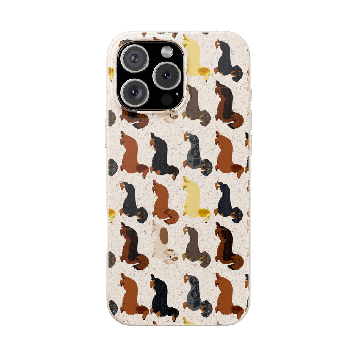 Dapper Dachshund Biodegradable Case