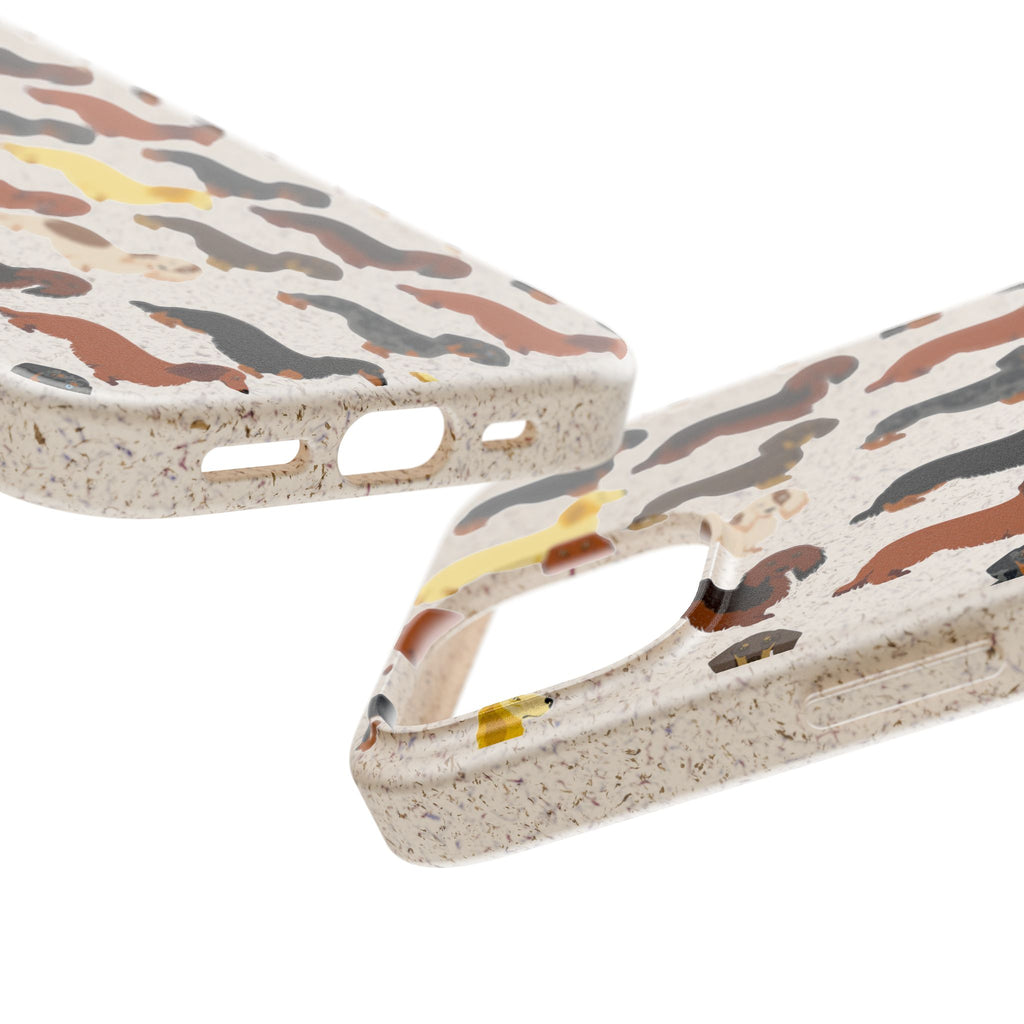 Dapper Dachshund Biodegradable Case
