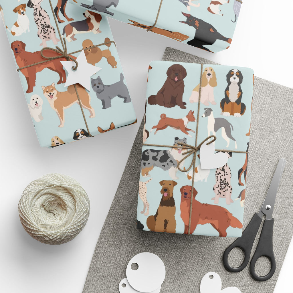 Dog Days Wrapping Paper