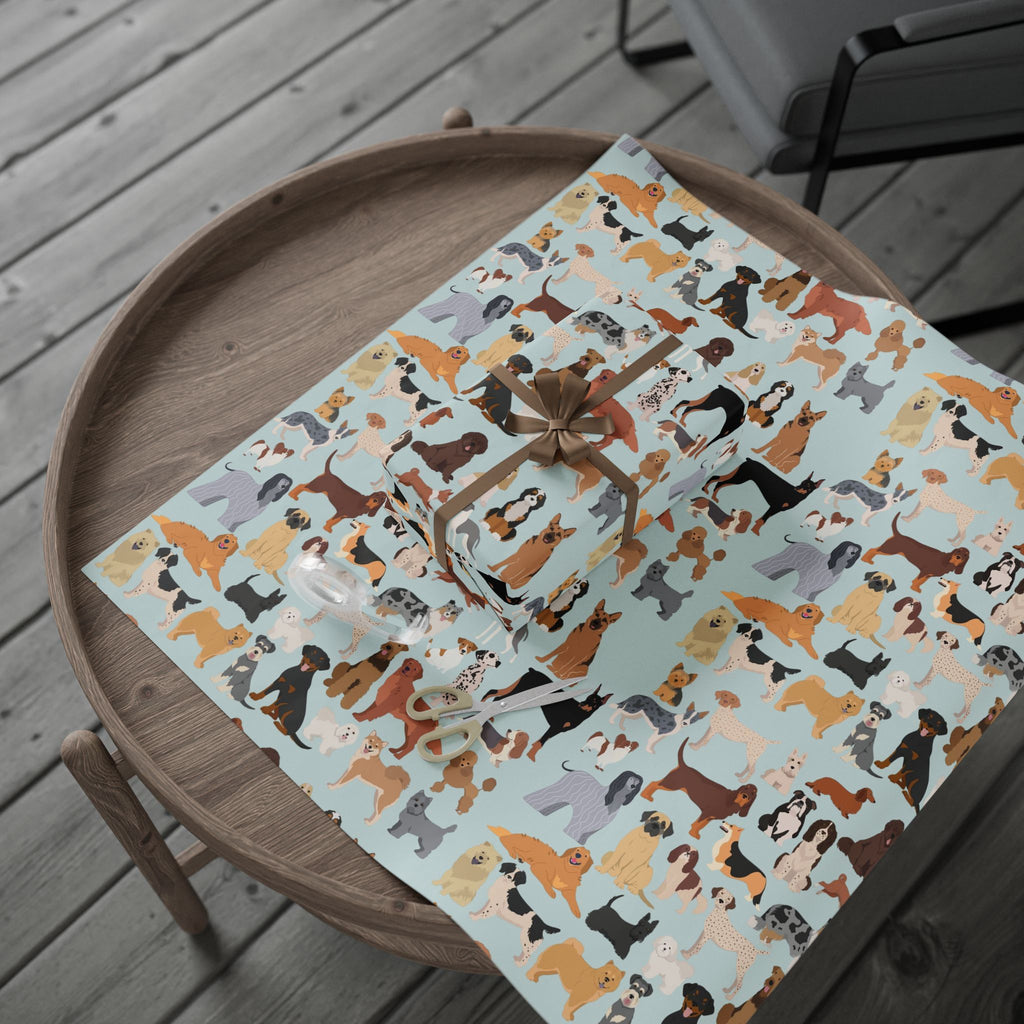 Dog Days Wrapping Paper