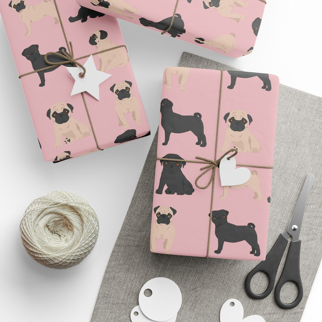 Pug Wrapping Paper