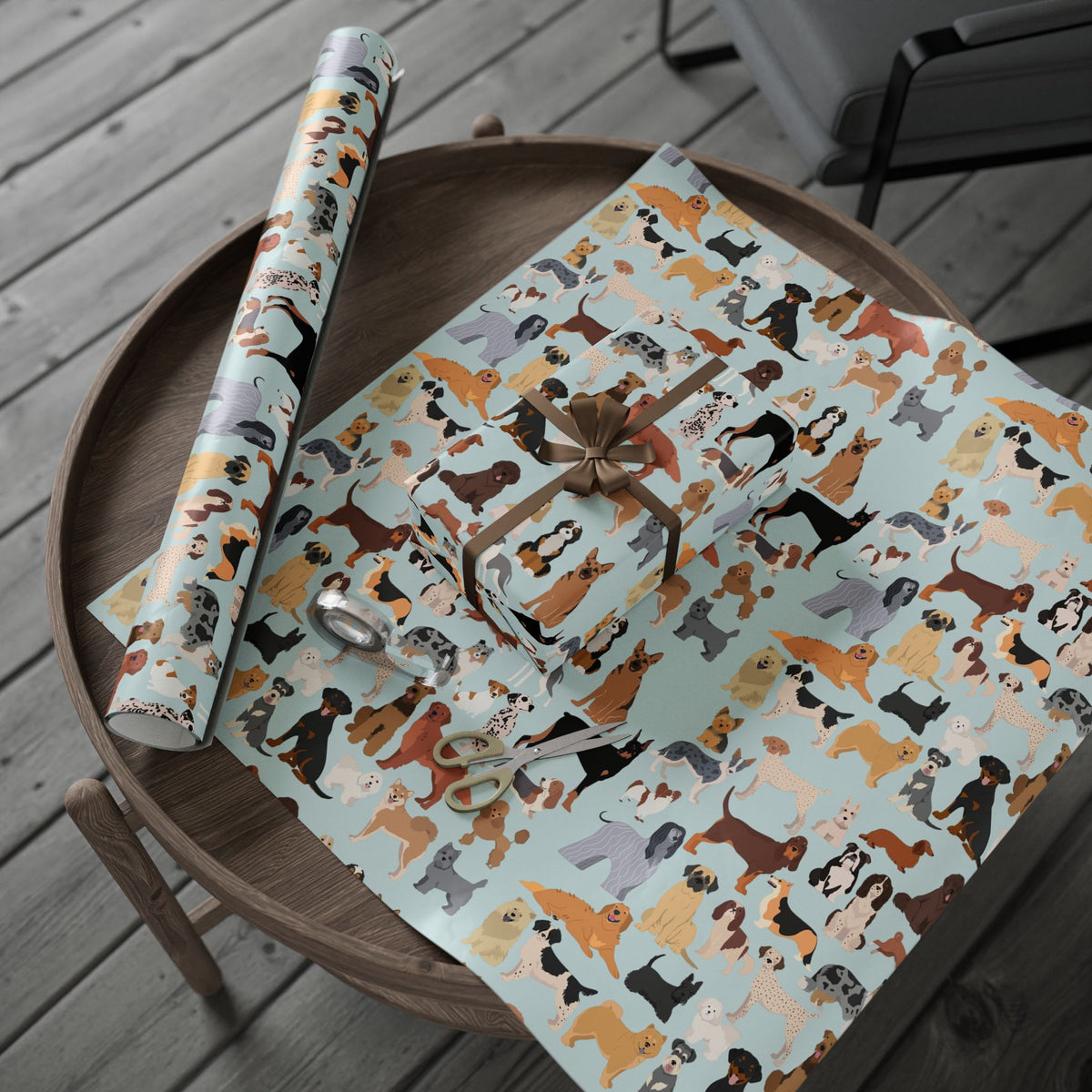 Dog Days Wrapping Paper