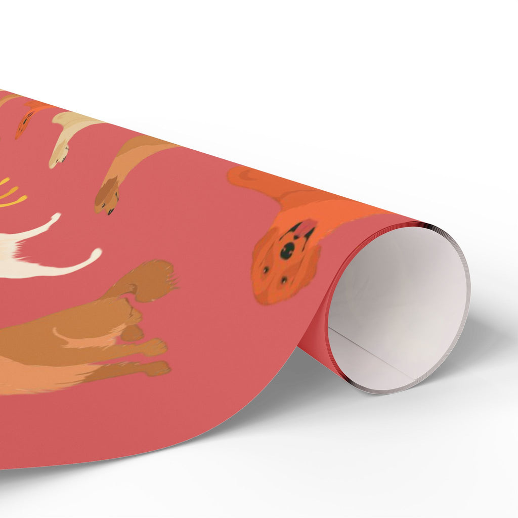 Golden Retriever Wrapping Paper