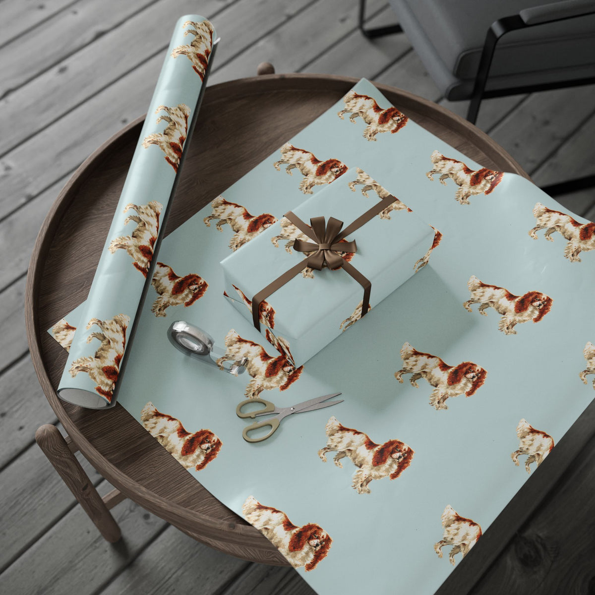 Cavalier King Charles Spaniel Wrapping Paper