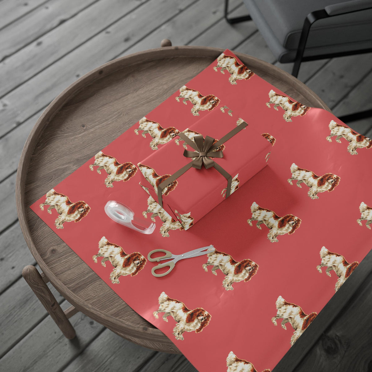 Cavalier King Charles Spaniel Wrapping Paper