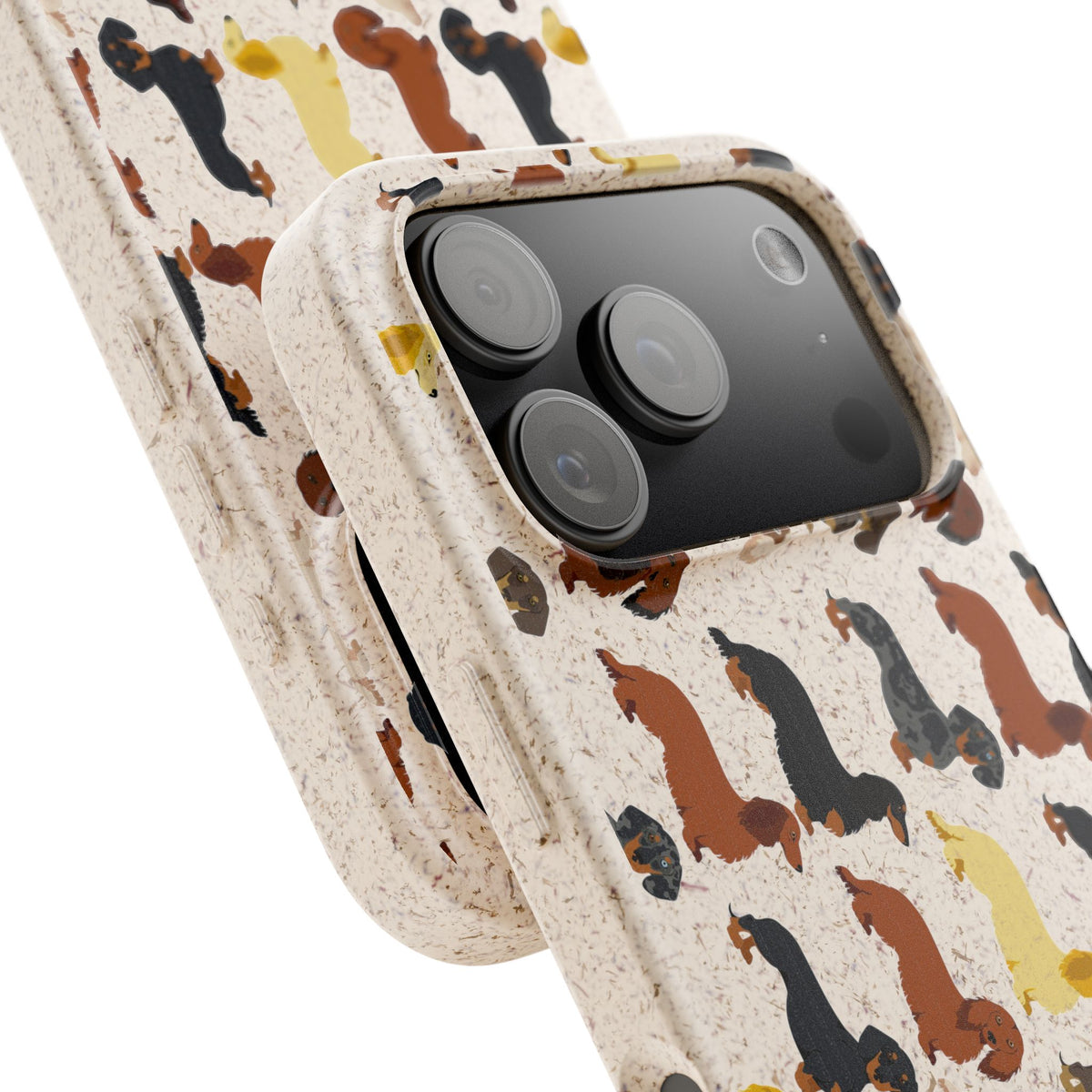Dapper Dachshund Biodegradable Case