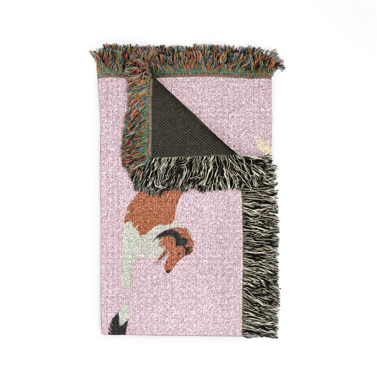 Rough Collie Woven Throw Blanket