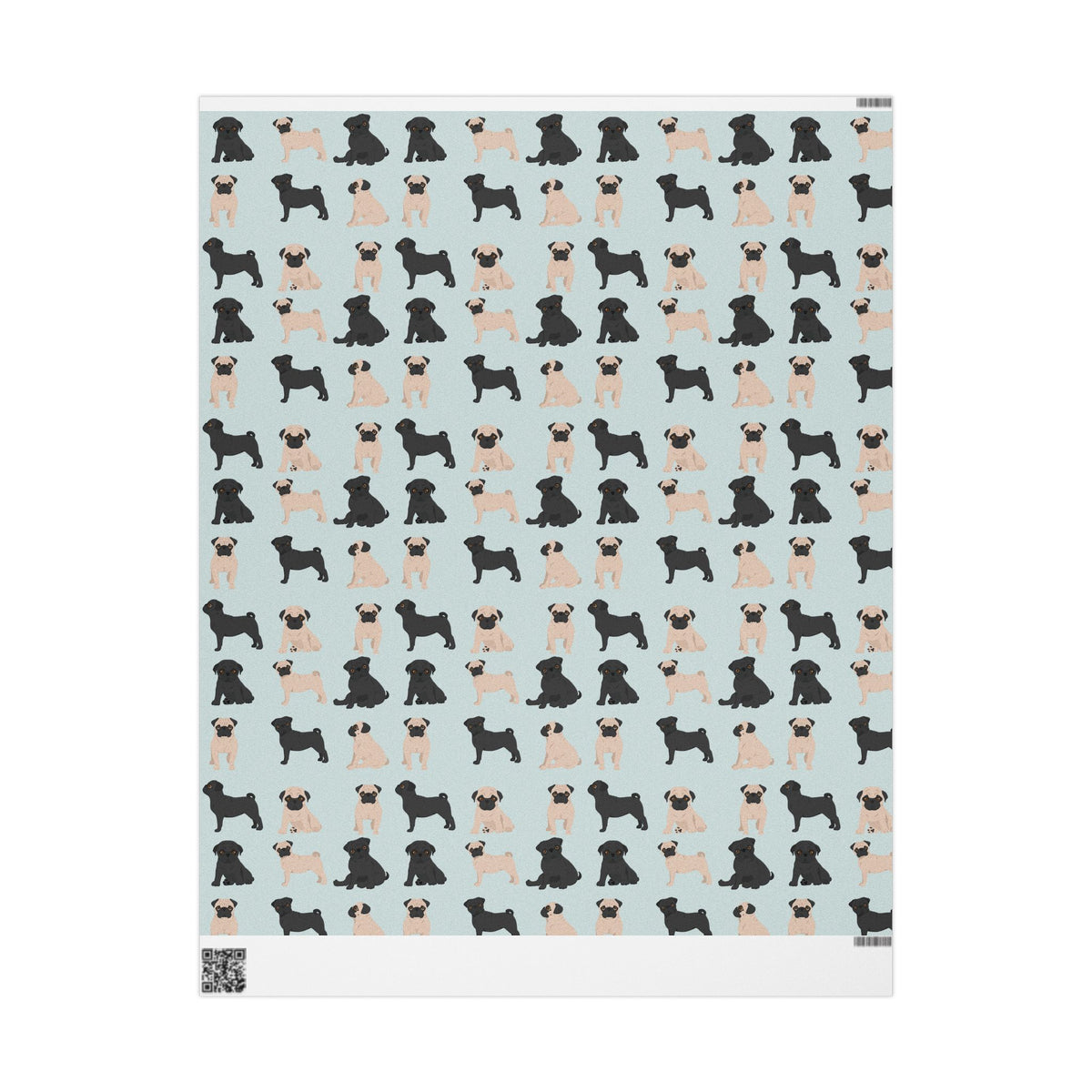 Pug Wrapping Paper