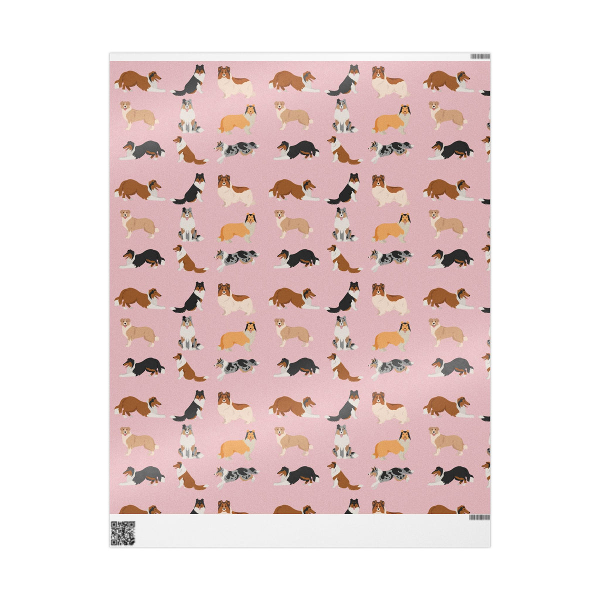 Rough Collie / Sheltie Wrapping Paper