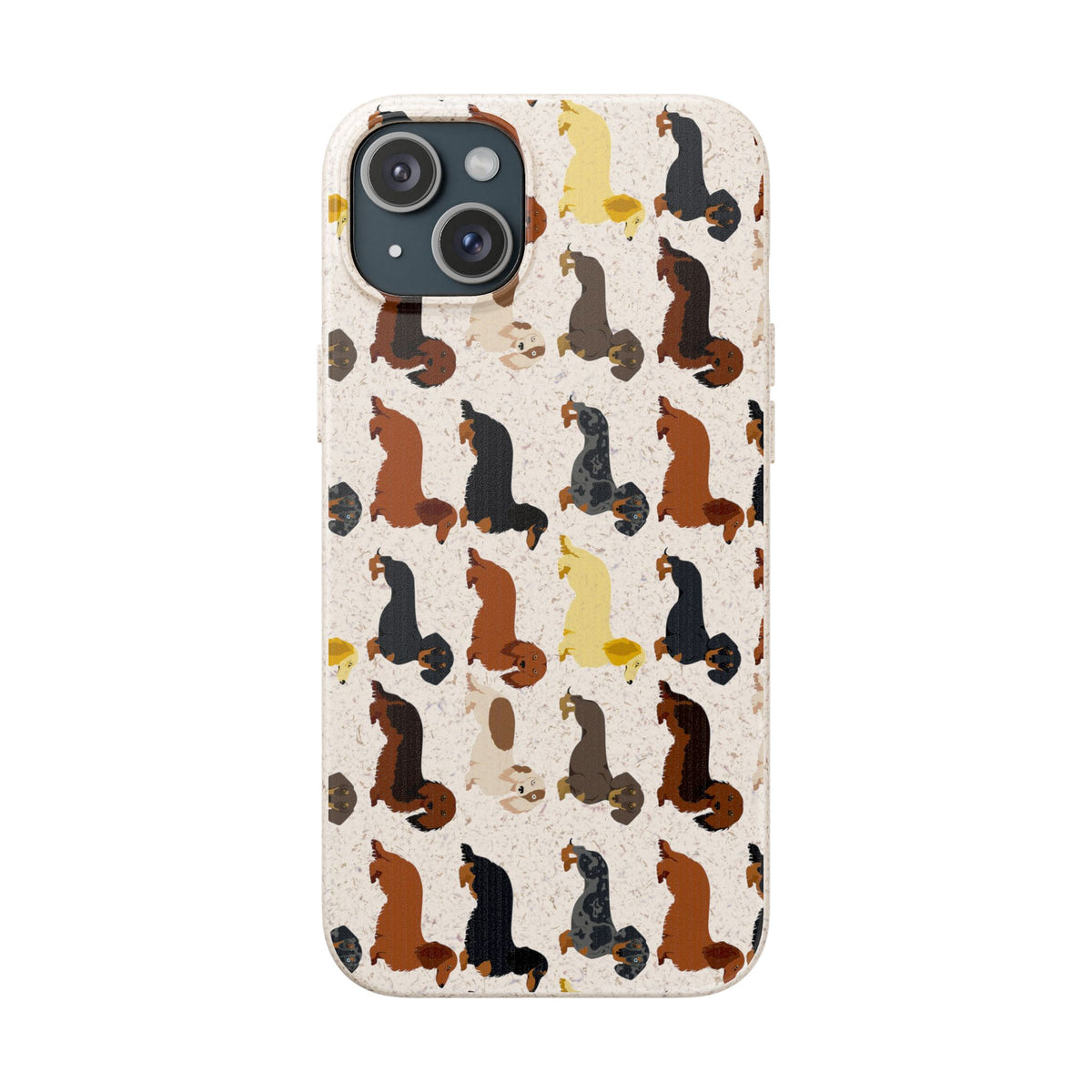 Dapper Dachshund Biodegradable Case