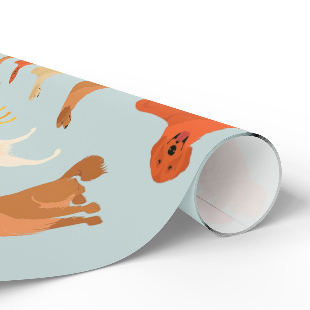 Golden Retriever Wrapping Paper