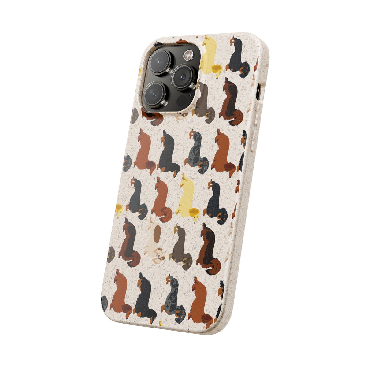 Dapper Dachshund Biodegradable Case