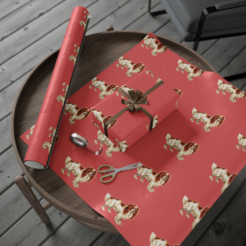 Cavalier King Charles Spaniel Wrapping Paper