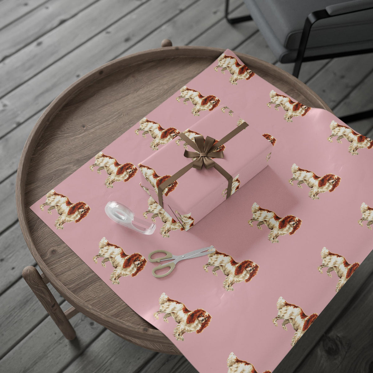 Cavalier King Charles Spaniel Wrapping Paper