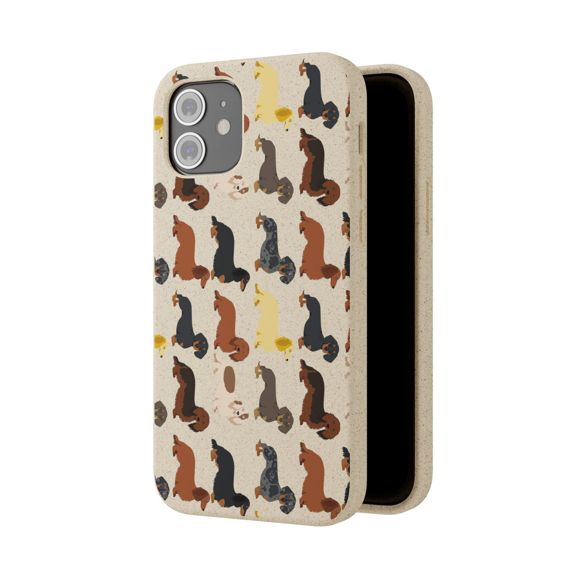 Dapper Dachshund Biodegradable Case