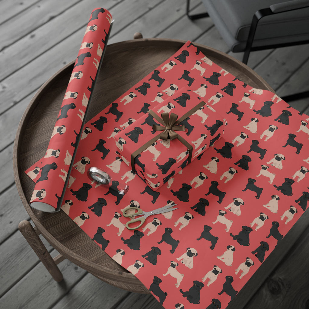 Pug Wrapping Paper