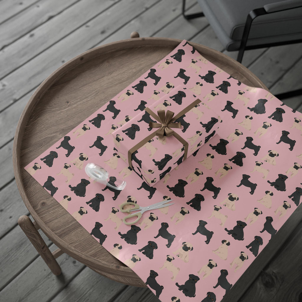 Pug Wrapping Paper
