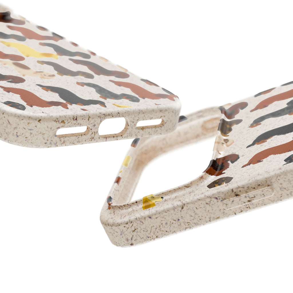 Dapper Dachshund Biodegradable Case