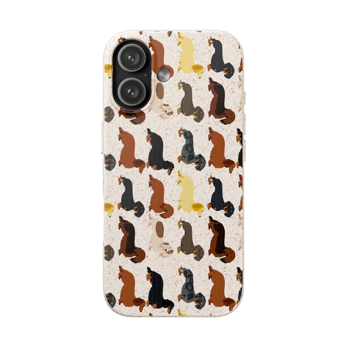 Dapper Dachshund Biodegradable Case