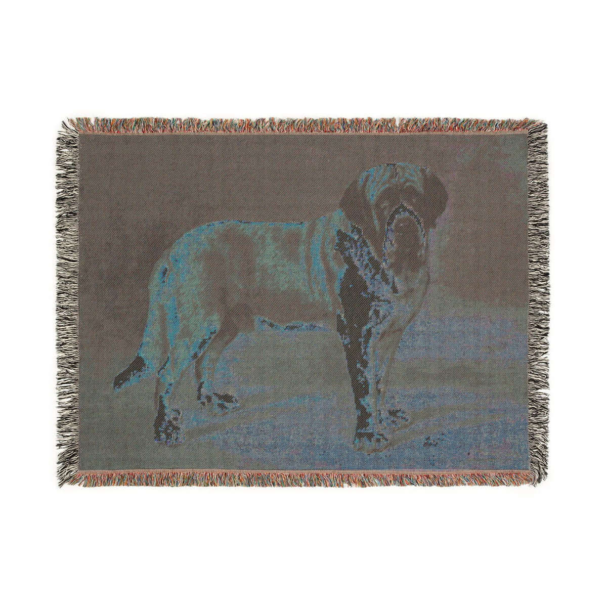 Copy of The Book of Dogs: Saint Bernard Woven Throw Blanket