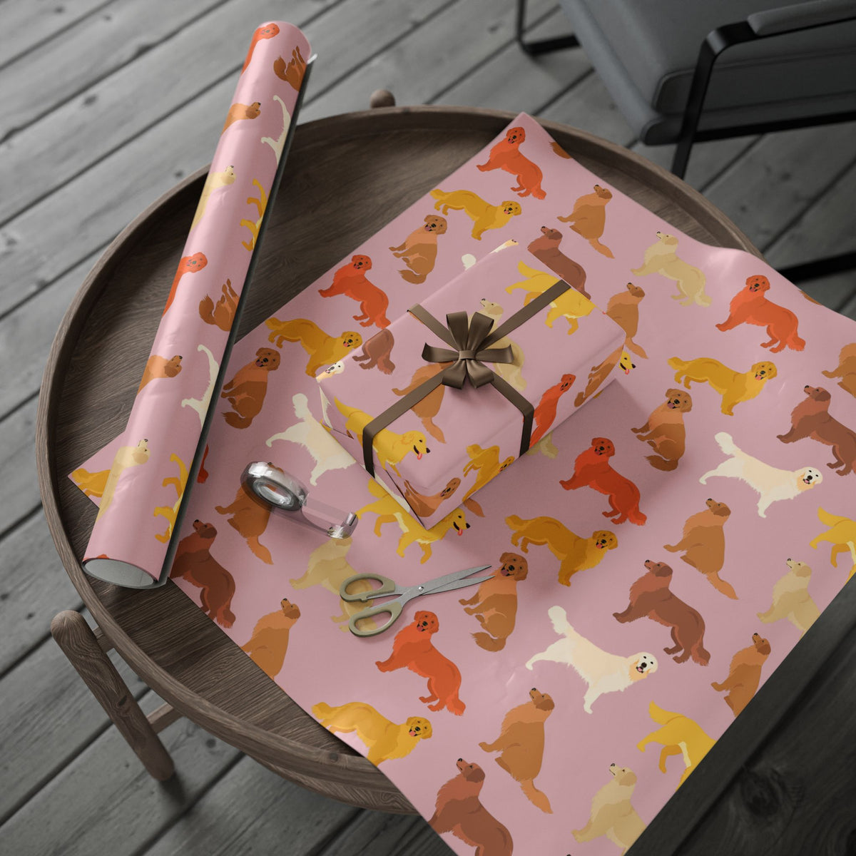 Bulldog Wrapping Paper