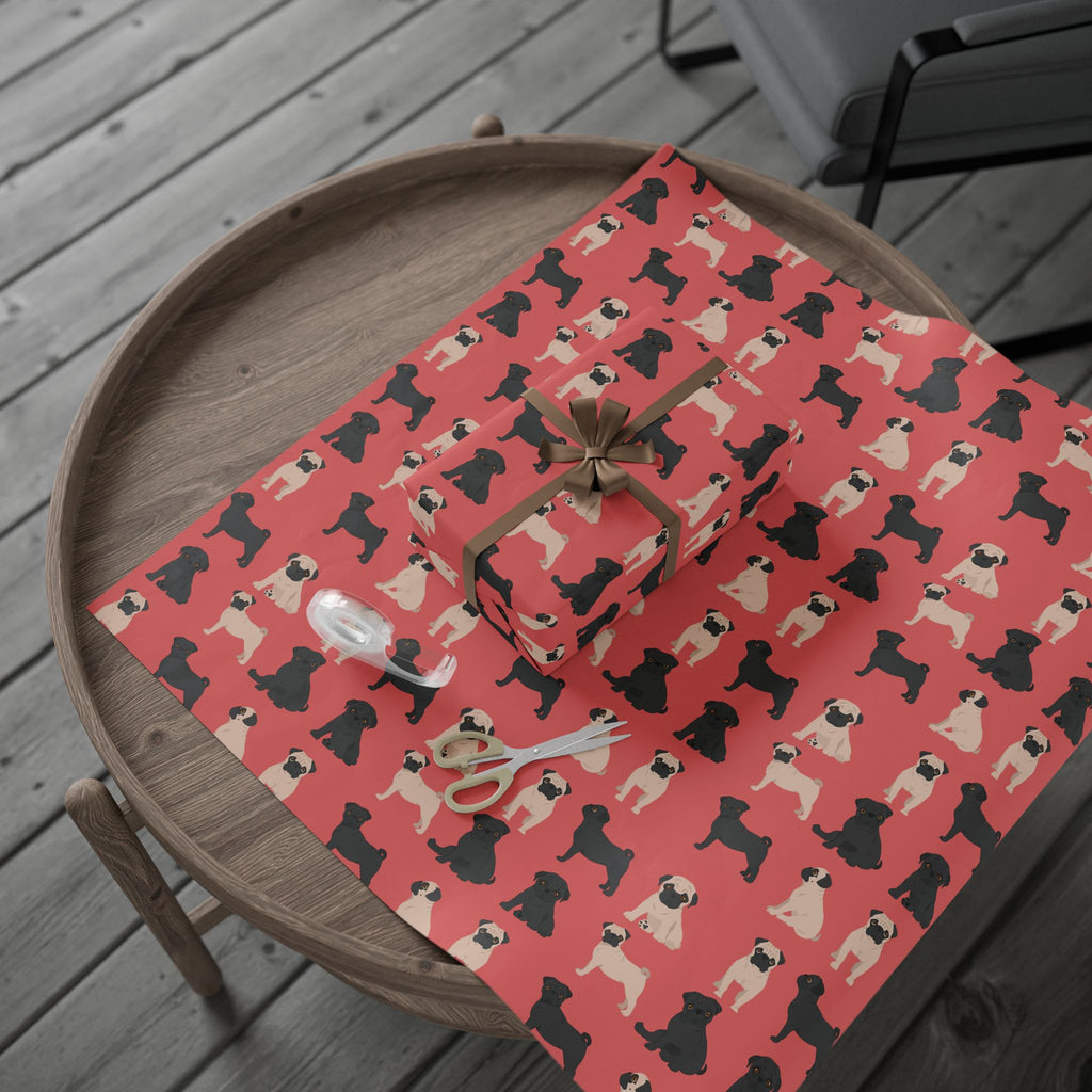 Pug Wrapping Paper