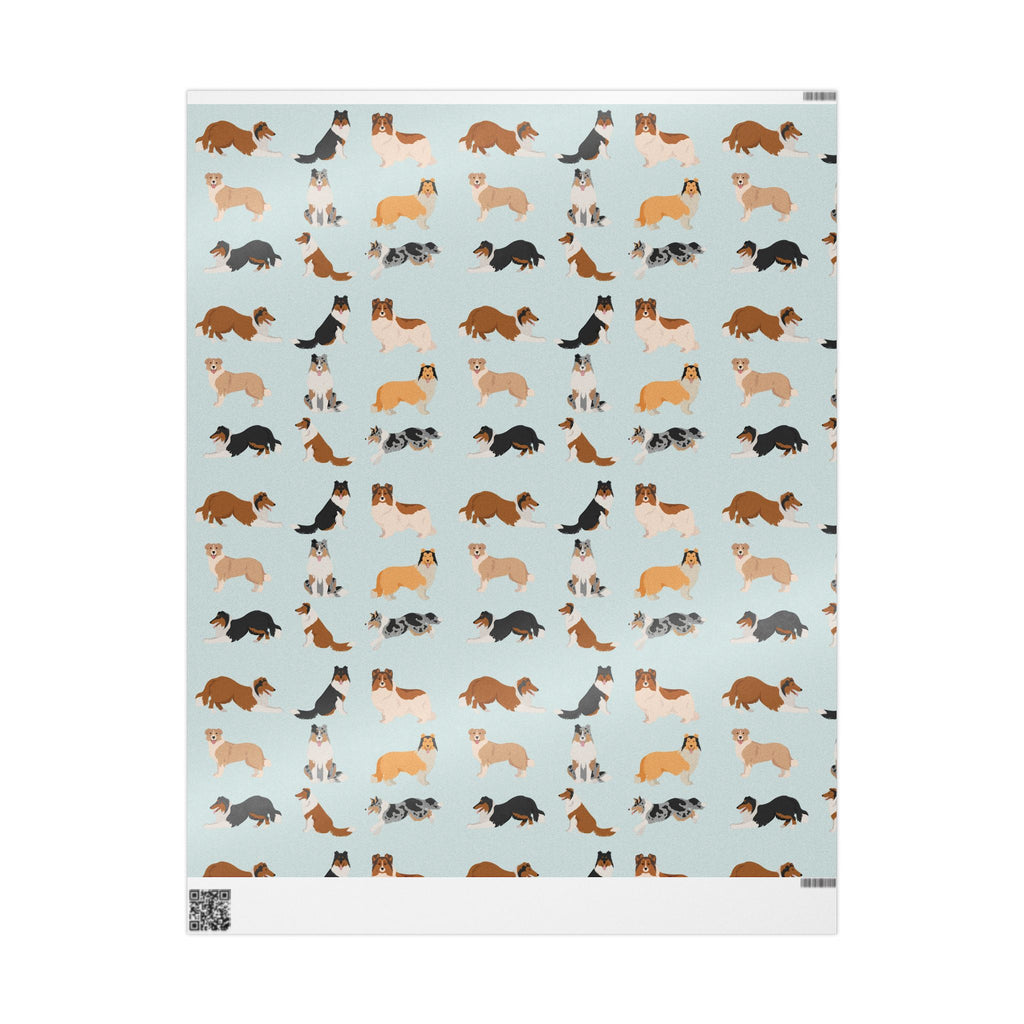Rough Collie / Sheltie Wrapping Paper