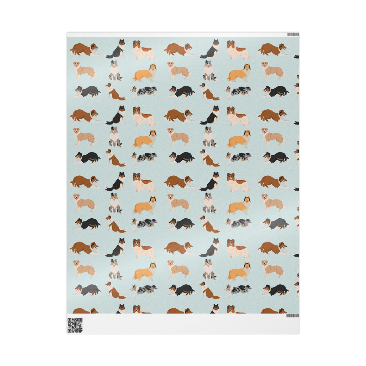 Rough Collie / Sheltie Wrapping Paper