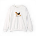I Love My Airedale Embroidered Crewneck Sweatshirt