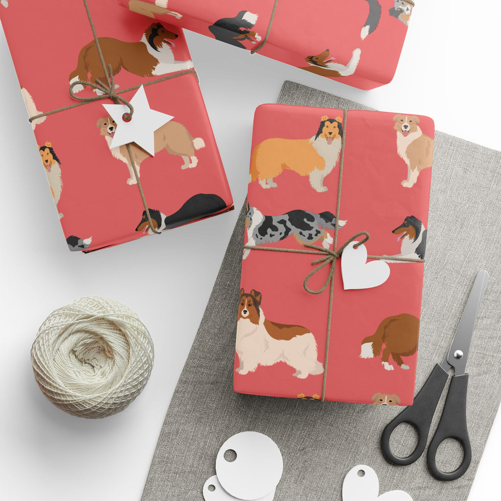 Rough Collie / Sheltie Wrapping Paper