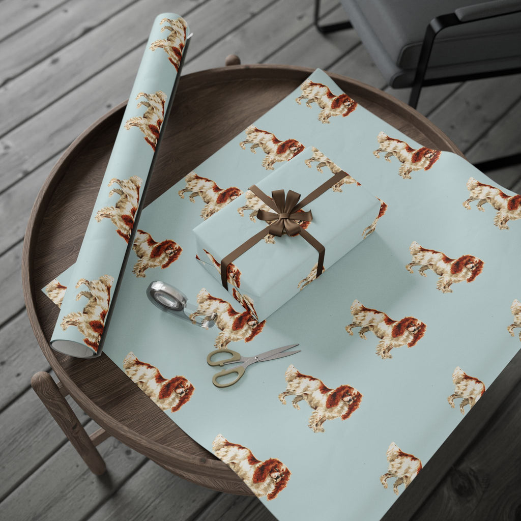 Cavalier King Charles Spaniel Wrapping Paper