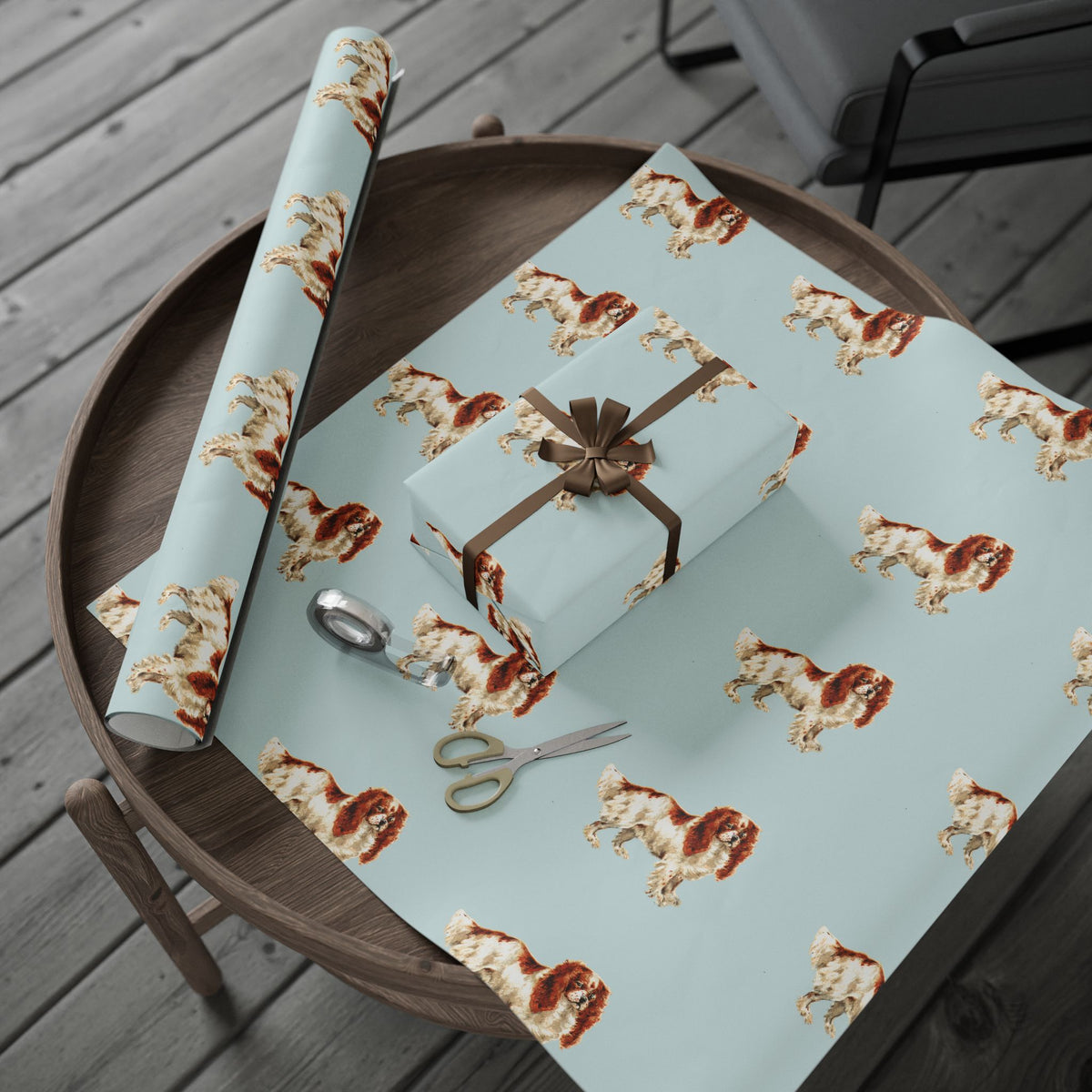 Cavalier King Charles Spaniel Wrapping Paper