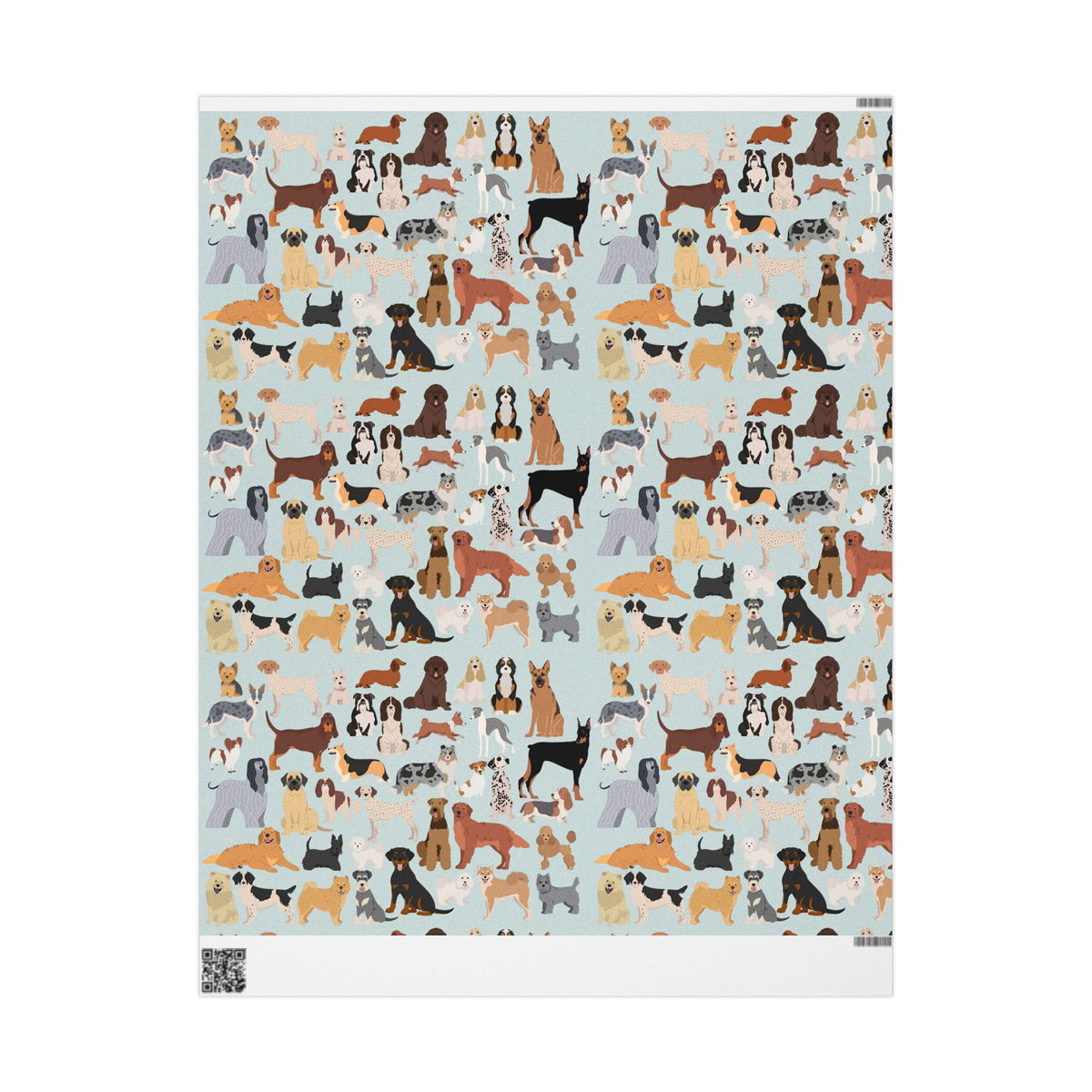 Dog Days Wrapping Paper