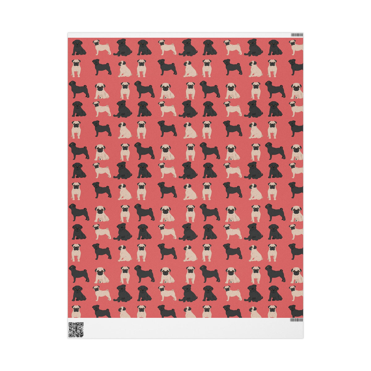 Pug Wrapping Paper