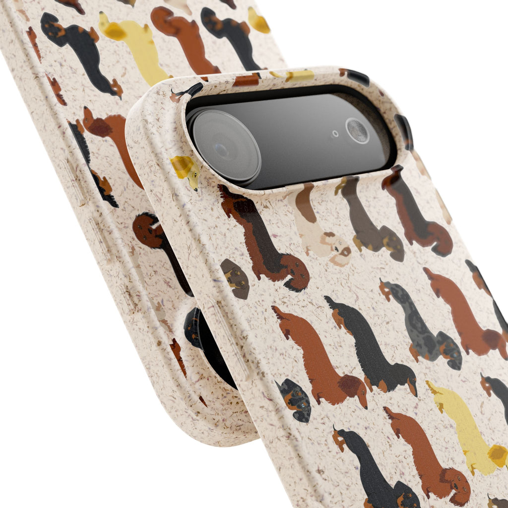 Dapper Dachshund Biodegradable Case